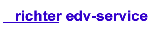 Logo Armin Richter edv-service